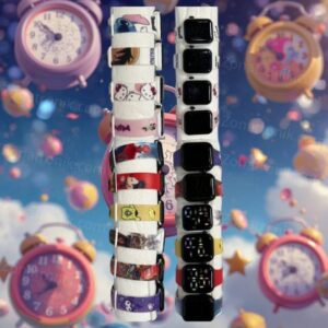 RELOJ CUADRADO NI?OS x1