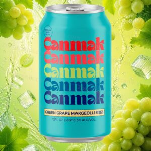 Canmak Makgeolli Beer Green Grape